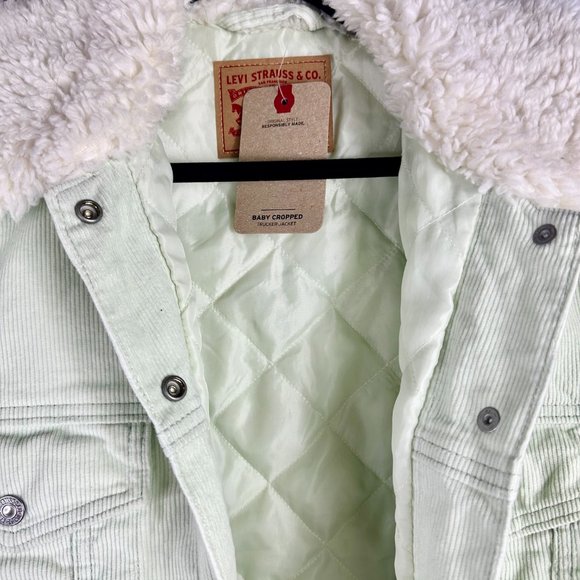 NWT Levi Strauss Baby Cropped Trucker Jacket - Picture 2 of 3